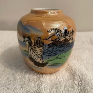 Japanese Tea Caddy  Vintage. Excellent Condition. #1029